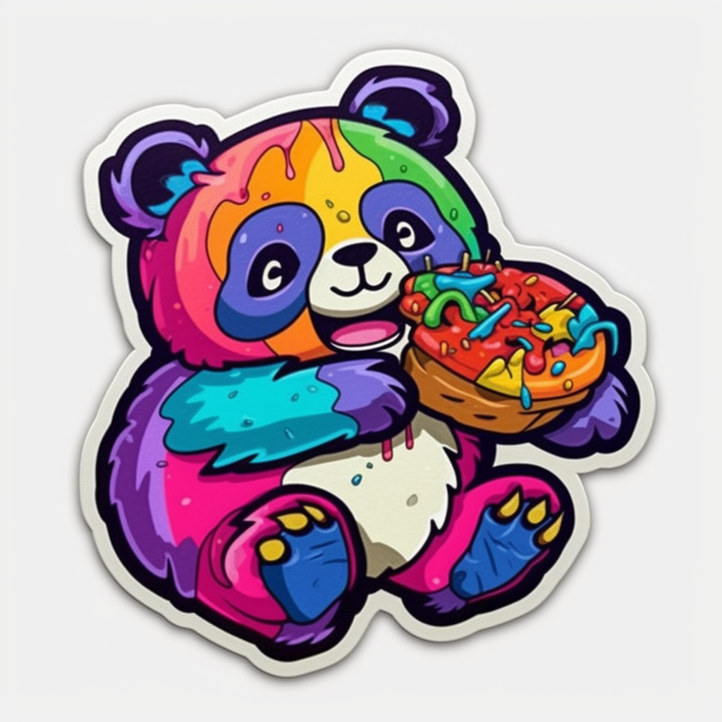 Panda Vinyl Decal Sticker for Car, Laptop, Tumbler and more # 006900