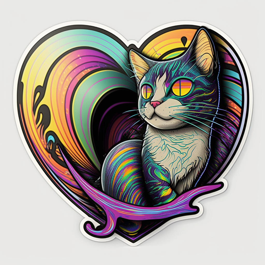 Siamese Cat Vinyl Decal Sticker for Car, Laptop, Tumbler and more # 1762