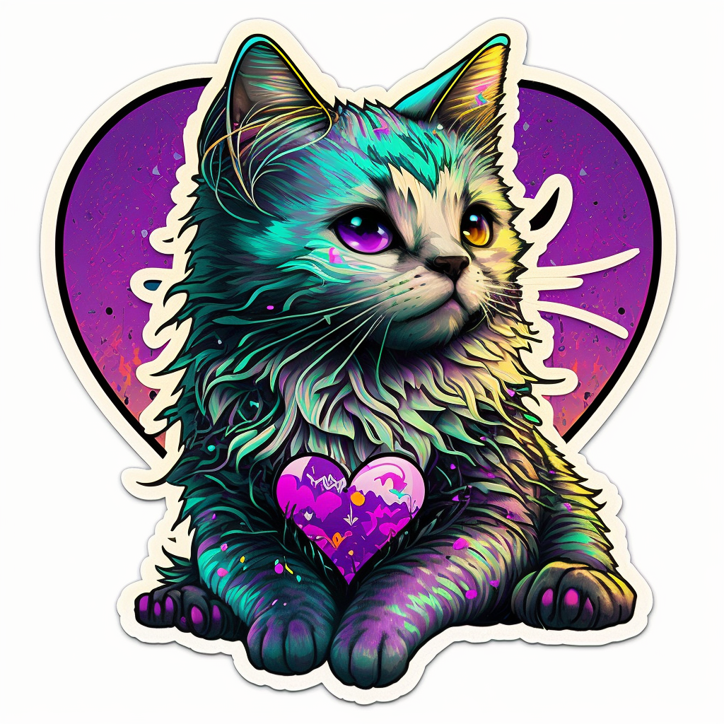 Siamese Cat Vinyl Decal Sticker for Car, Laptop, Tumbler and more # 002559