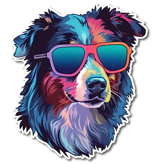 Australian Shepherd Dog Vinyl Decal Sticker for Car, Laptop, Tumbler and more # 003632