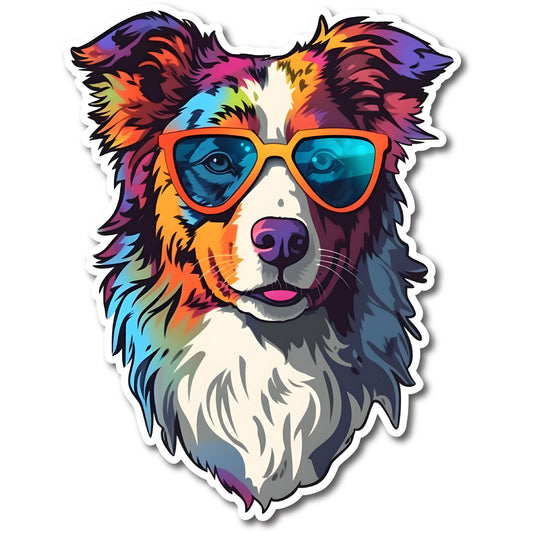 Australian Shepherd Dog Vinyl Decal Sticker for Car, Laptop, Tumbler and more # 003644