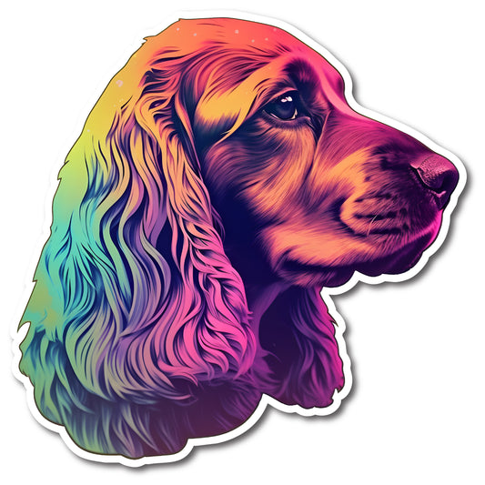 Cocker Spaniel Dog Vinyl Decal Sticker for Car, Laptop, Tumbler and more # 004138