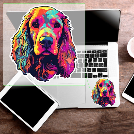 Cocker Spaniel Dog Vinyl Decal Sticker for Car, Laptop, Tumbler and more # 004139