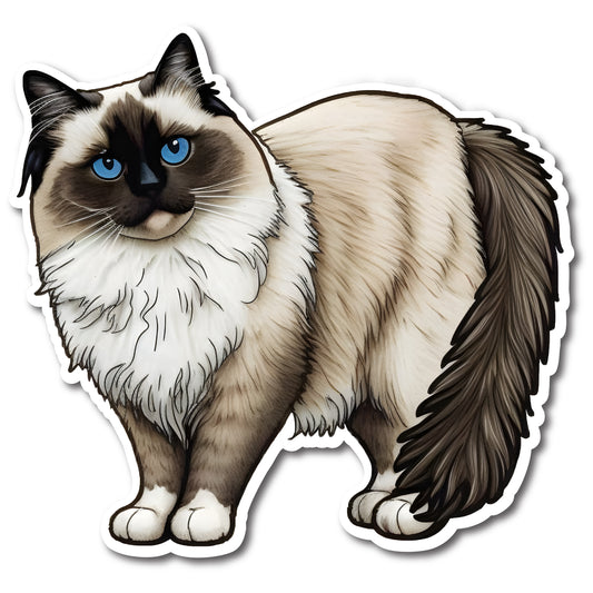 Cat Vinyl Decal Sticker for Car, Laptop, Tumbler and more # 1794