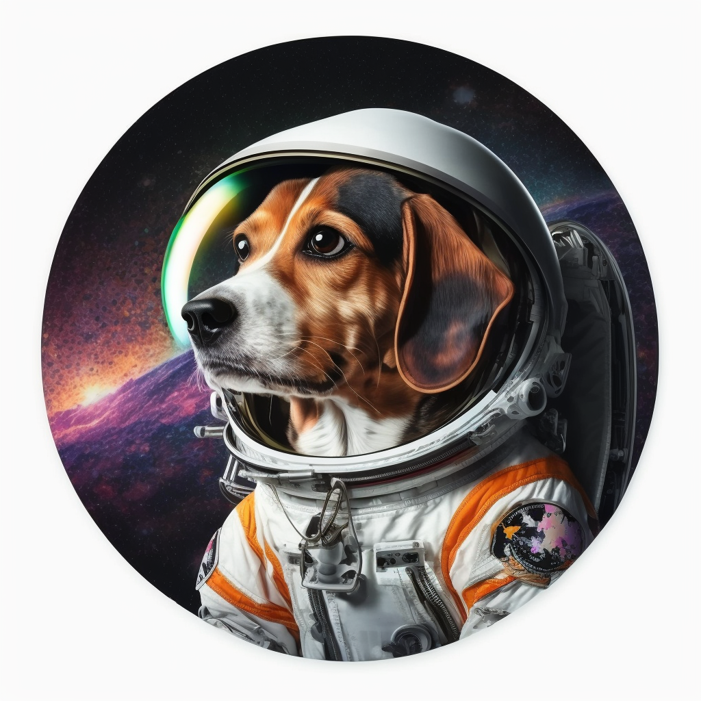 Beagle Dog Vinyl Decal Sticker for Car, Laptop, Tumbler and more # 1834