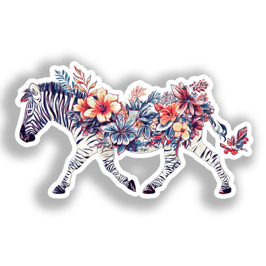 Zebra   Vinyl Decal Sticker for Car, Laptop, Tumbler and more # A018393-4" x 4"