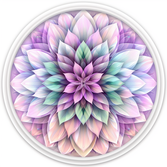 Mandala Vinyl Decal Sticker for Car, Laptop, Tumbler and more # F08123