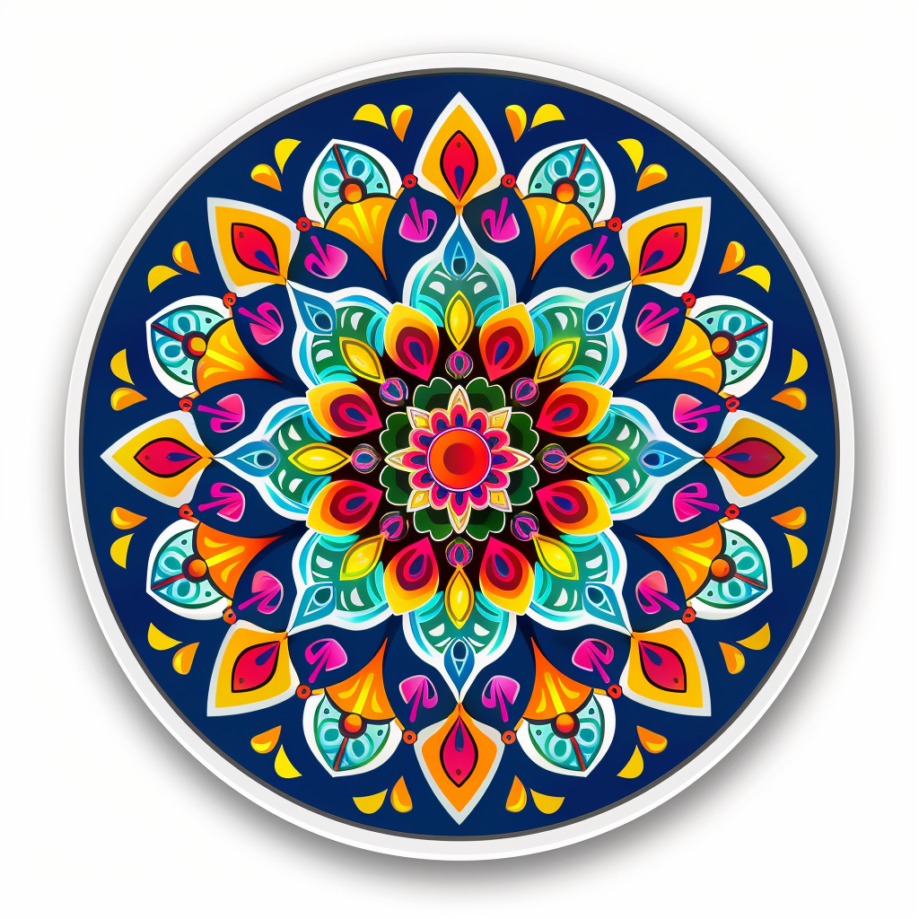 Mandala Vinyl Decal Sticker for Car, Laptop, Tumbler and more # F08162