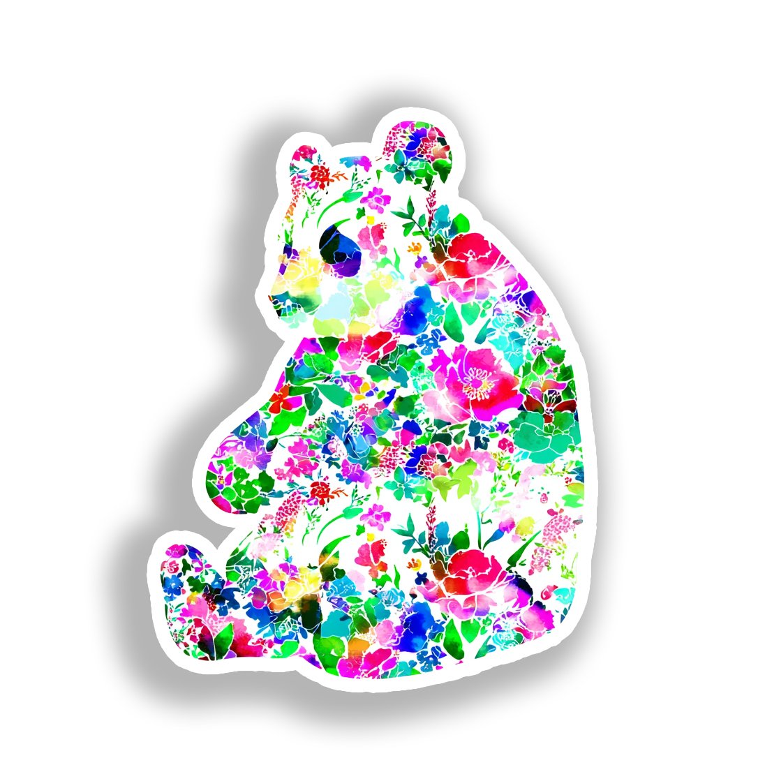 Panda Vinyl Decal Sticker for Car, Laptop, Tumbler and more # A019100-4" x 4"