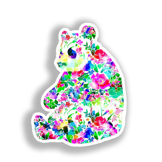 Panda Vinyl Decal Sticker for Car, Laptop, Tumbler and more # A019100-4" x 4"