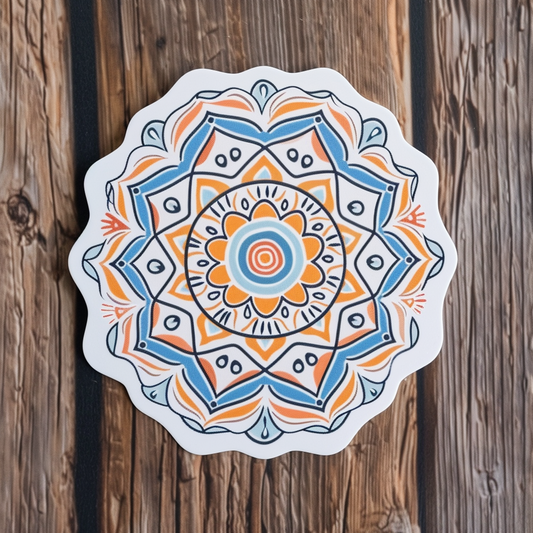 Mandala Vinyl Decal Sticker for Car, Laptop, Tumbler and more # F08092