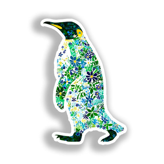 Penguin Vinyl Decal Sticker for Car, Laptop, Tumbler and more # A018474-4" x 4"