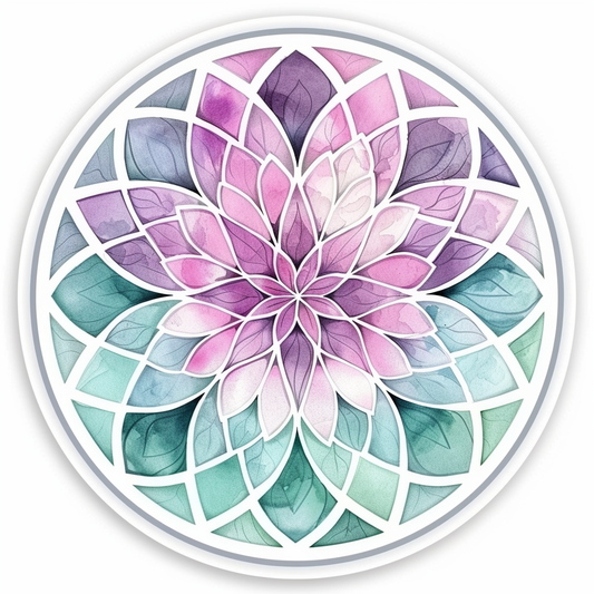 Mandala Vinyl Decal Sticker for Car, Laptop, Tumbler and more # F08118