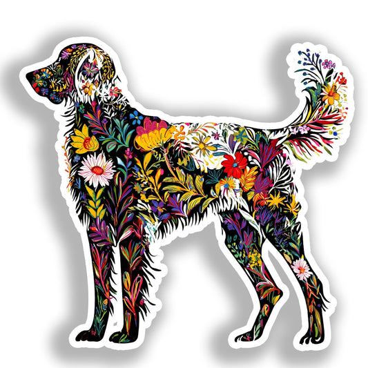 Large Breed Dog Vinyl Decal Sticker for Car, Laptop, Tumbler and more # A019398-4" x 4"