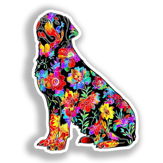 Rottweiler Dog Vinyl Decal Sticker for Car, Laptop, Tumbler and more # A018015-4" x 4"