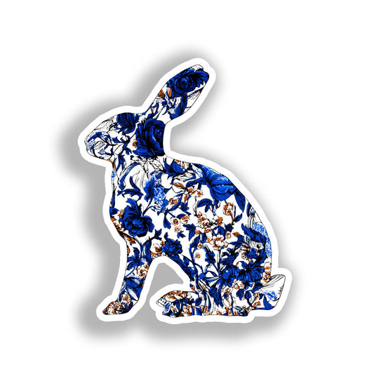 Rabbit   Vinyl Decal Sticker for Car, Laptop, Tumbler and more # A018432-4" x 4"