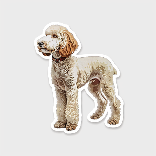 Poodle Dog Vinyl Decal Sticker for Car, Laptop, Tumbler and more # F07523