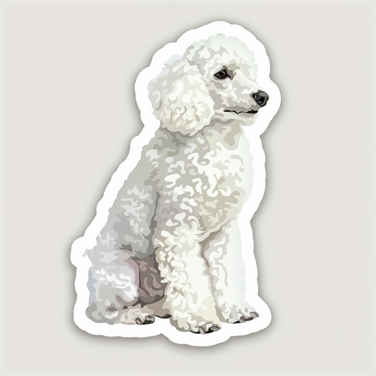 Poodle Dog Vinyl Decal Sticker for Car, Laptop, Tumbler and more # F07305