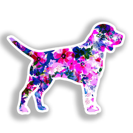Beagle Dog Vinyl Decal Sticker for Car, Laptop, Tumbler and more # A018678-4" x 4"