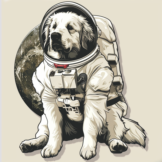 Sticker of Great Pyrenees dog  Vinyl Decal Sticker for Car, Laptop, Tumbler and more # F023601