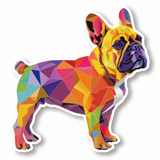 French Bulldog Vinyl Decal Sticker for Car, Laptop, Tumbler and more # F07319