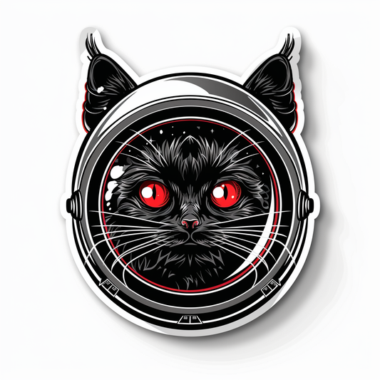 Adorable Turkish Angora Cat  Vinyl Decal Sticker for Car, Laptop, Tumbler and more # F020863-4" x 4"