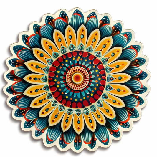 Mandala Vinyl Decal Sticker for Car, Laptop, Tumbler and more # F08176