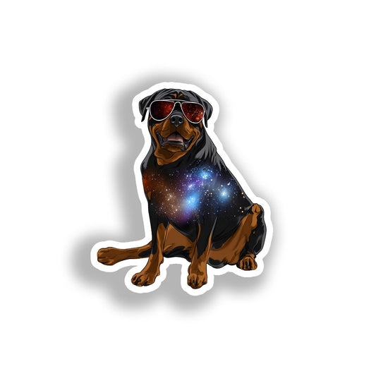 Rottweiler Dog Vinyl Decal Sticker for Car, Laptop, Tumbler and more # A018048-4" x 4"