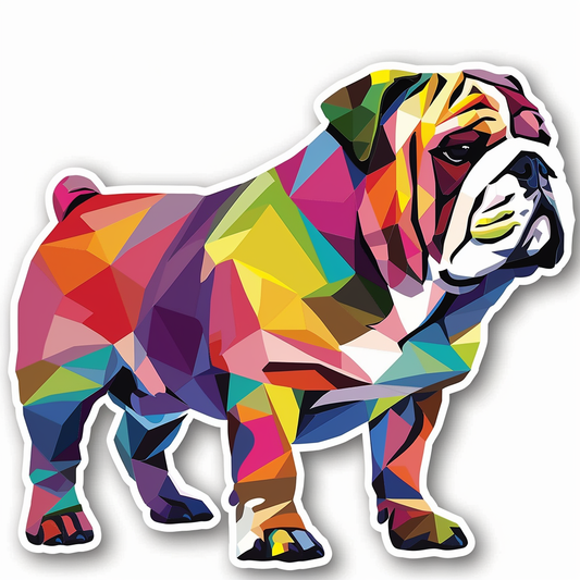 Bulldog Dog Vinyl Decal Sticker for Car, Laptop, Tumbler and more # F07283