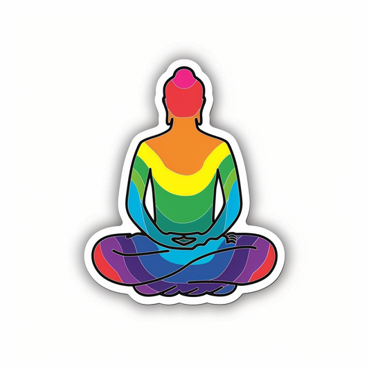 Buddha majestic Expressive surreal Vinyl Decal Sticker for Car, Laptop, Tumbler and more # F016946