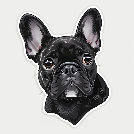 French Bulldog Vinyl Decal Sticker for Car, Laptop, Tumbler and more # F07170