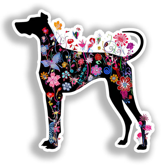 Great Dane Dog Vinyl Decal Sticker for Car, Laptop, Tumbler and more # A019521-4" x 4"