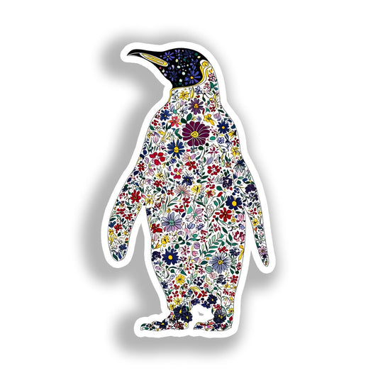 Penguin Vinyl Decal Sticker for Car, Laptop, Tumbler and more # A018434-4" x 4"