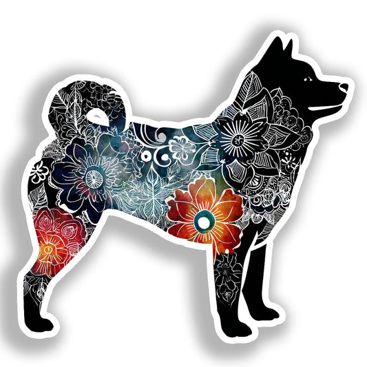Akita Dog Vinyl Decal Sticker for Car, Laptop, Tumbler and more # A018828-4" x 4"