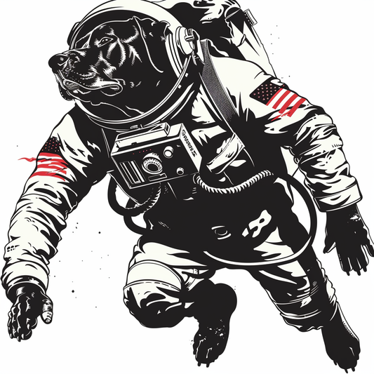 Great Dane Dog Expressive surreal Vinyl Decal Sticker for Car, Laptop, Tumbler and more # F022660