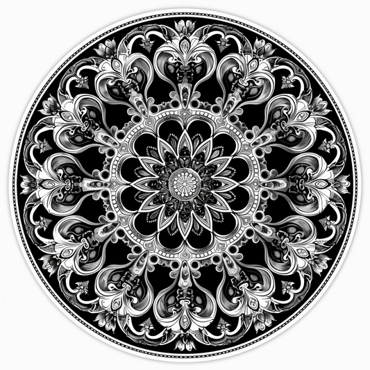 Mandala Vinyl Decal Sticker for Car, Laptop, Tumbler and more # F08175