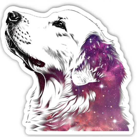 Great Pyrenees dog  Vinyl Decal Sticker for Car, Laptop, Tumbler and more # F023522
