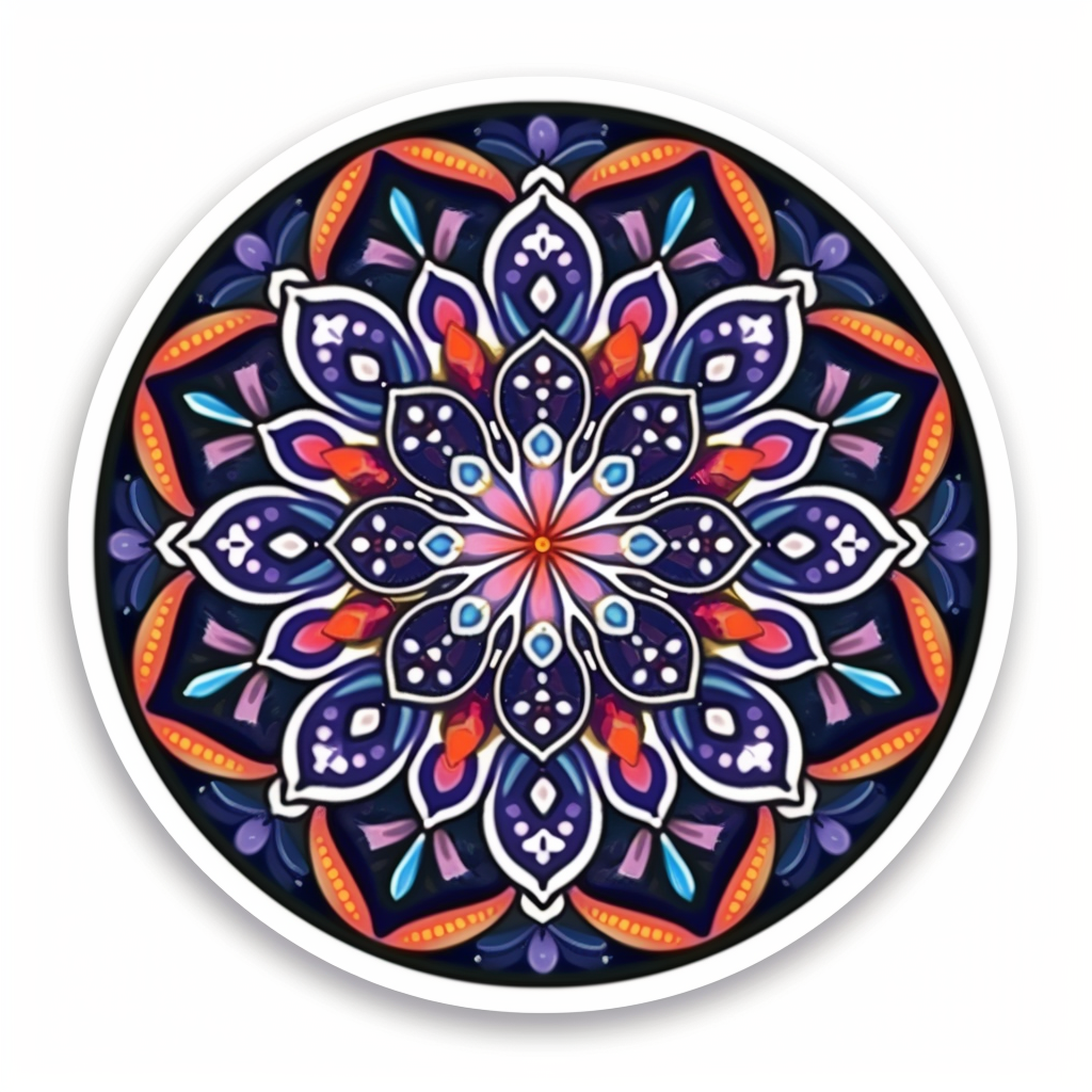 Mandala Vinyl Decal Sticker for Car, Laptop, Tumbler and more # F08169