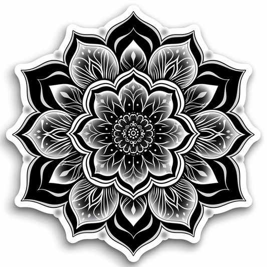 Mandala Vinyl Decal Sticker for Car, Laptop, Tumbler and more # F08212