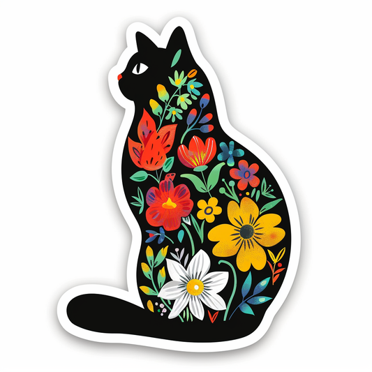 Adorable Turkish Angora Cat  Vinyl Decal Sticker for Car, Laptop, Tumbler and more # F020869-4" x 4"