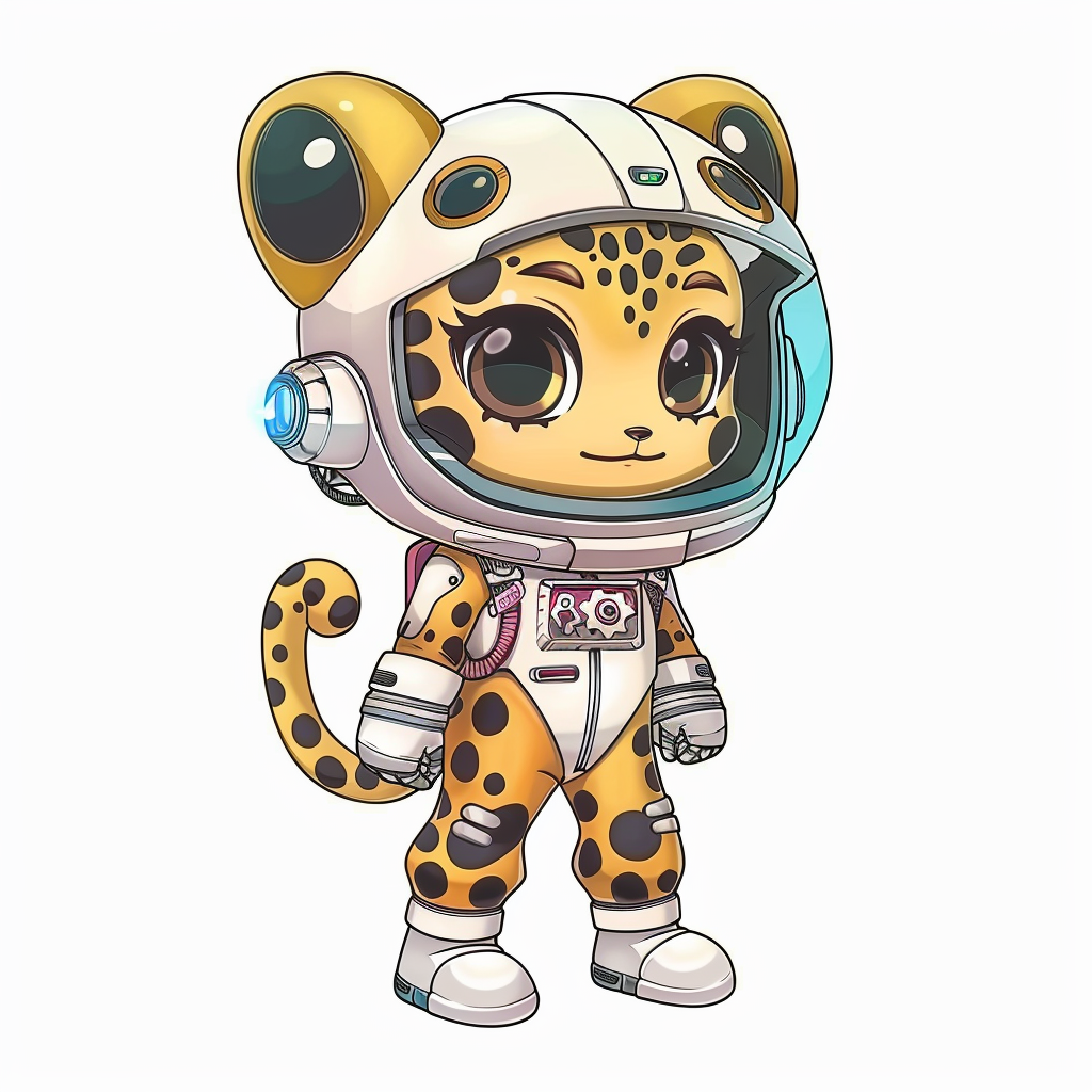 Leopard majestic Expressive surreal Vinyl Decal Sticker for Car, Laptop, Tumbler and more # F022624