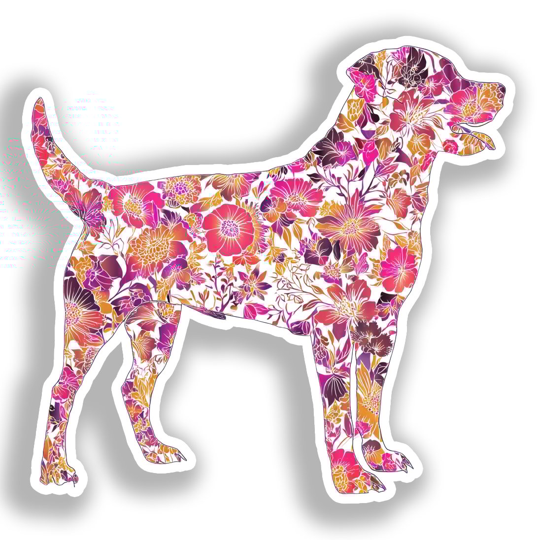 Rottweiler Dog Vinyl Decal Sticker for Car, Laptop, Tumbler and more # A018179-4" x 4"
