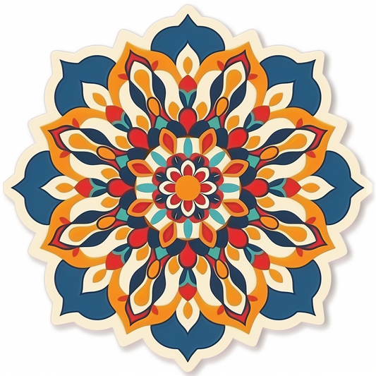 Mandala Vinyl Decal Sticker for Car, Laptop, Tumbler and more # F08207