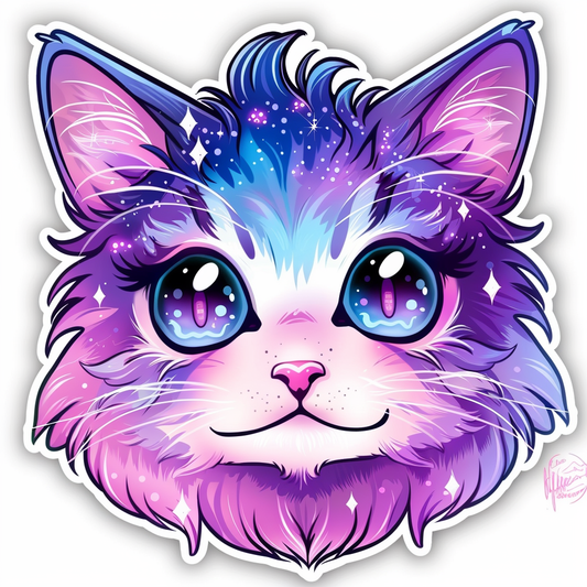 Heartcore Cat Ragdoll Vinyl Decal Sticker for Car, Laptop, Tumbler and more # F07971