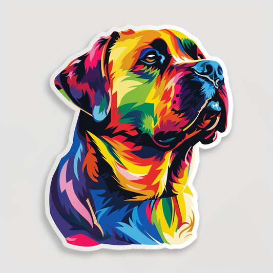 Labrador Retriever Dog Vinyl Decal Sticker for Car, Laptop, Tumbler and more # F07363