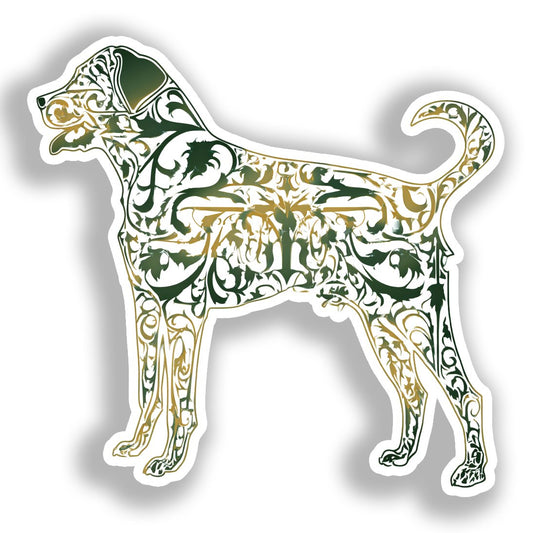 Rottweiler Dog Vinyl Decal Sticker for Car, Laptop, Tumbler and more # A017965-4" x 4"