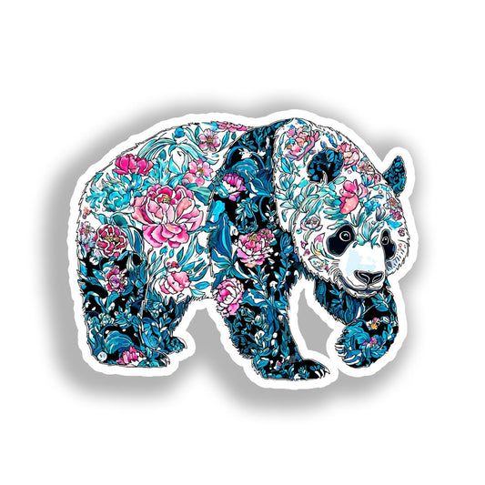 Panda Vinyl Decal Sticker for Car, Laptop, Tumbler and more # A018449-4" x 4"