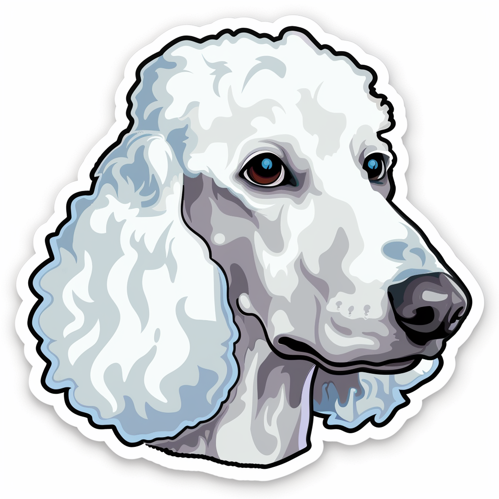 Poodle Dog Vinyl Decal Sticker for Car, Laptop, Tumbler and more # F012767