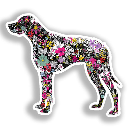 Large Breed Dog Vinyl Decal Sticker for Car, Laptop, Tumbler and more # A019421-4" x 4"