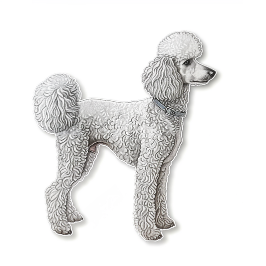 Poodle Dog Vinyl Decal Sticker for Car, Laptop, Tumbler and more # F012768